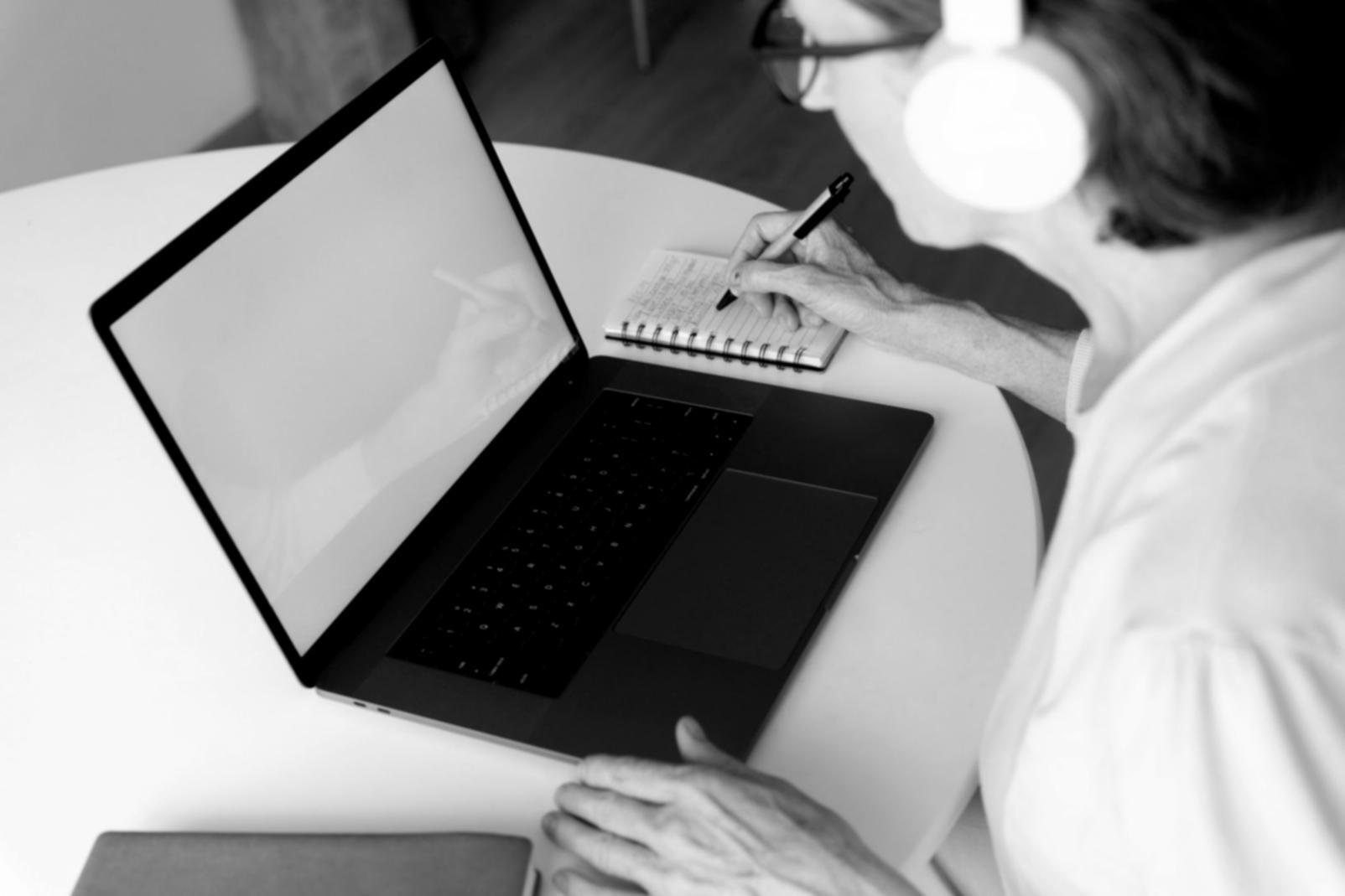 Australian financial planning workspace with savings documentation and investment materials